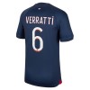 Paris Saint-Germain 2023-24 Verratti 6 Hjemme - Herre Fotballdrakt